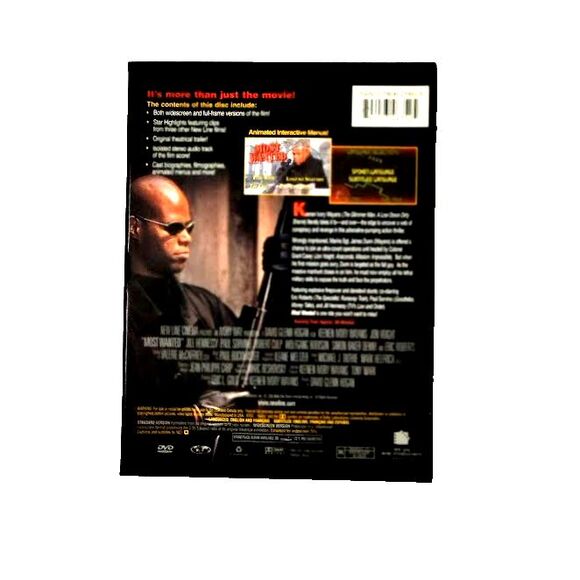 Most Wanted DVD 1997 Movie R Keenen Ivory Wayans Jon Voight Action Suspense - Picture 2 of 3